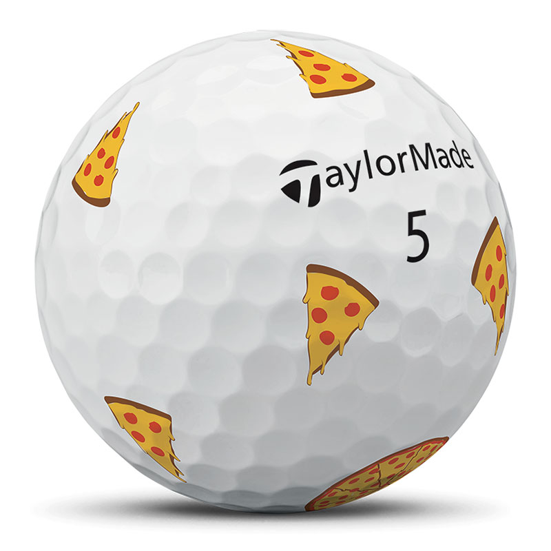 TaylorMade TP5 Pix Pizza Party Golf Balls