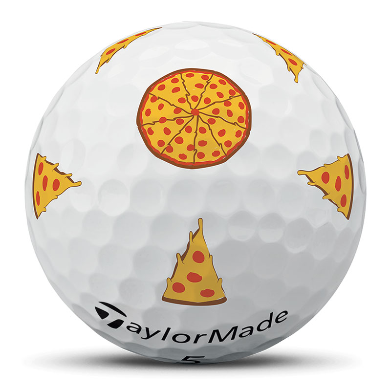 TaylorMade TP5 Pix Pizza Party Golf Balls