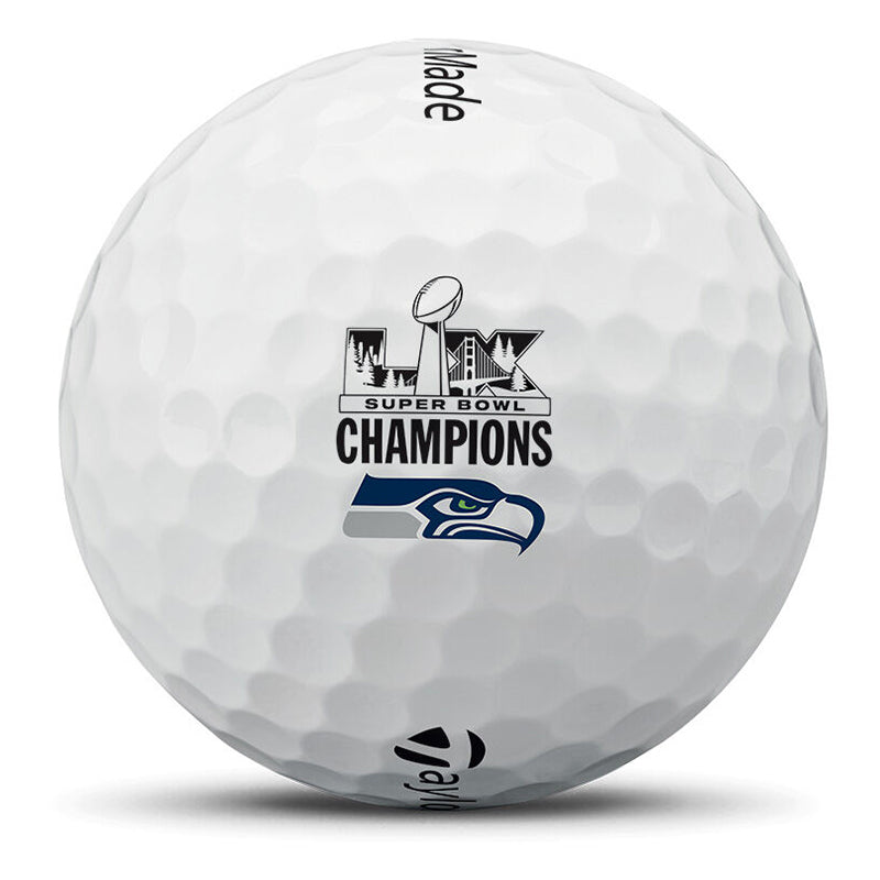 TaylorMade TP5 NFL Seahawks Super Bowl LX Champions Golf Balls