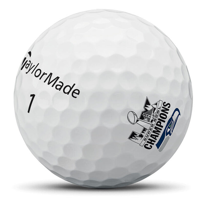 TaylorMade TP5 NFL Seahawks Super Bowl LX Champions Golf Balls