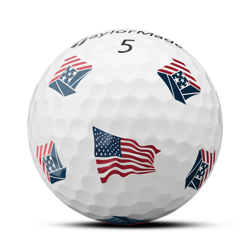TaylorMade TP5 Pix USA Golf Balls