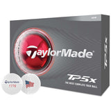 TaylorMade TP5x 1776 USA Flag Golf Balls