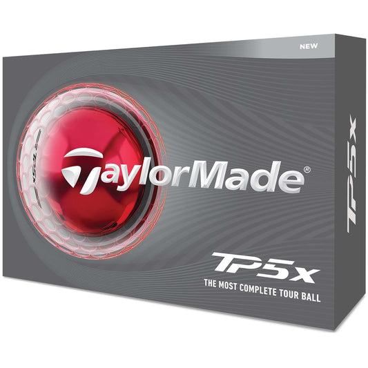 TaylorMade TP5x White Personalized Golf Balls