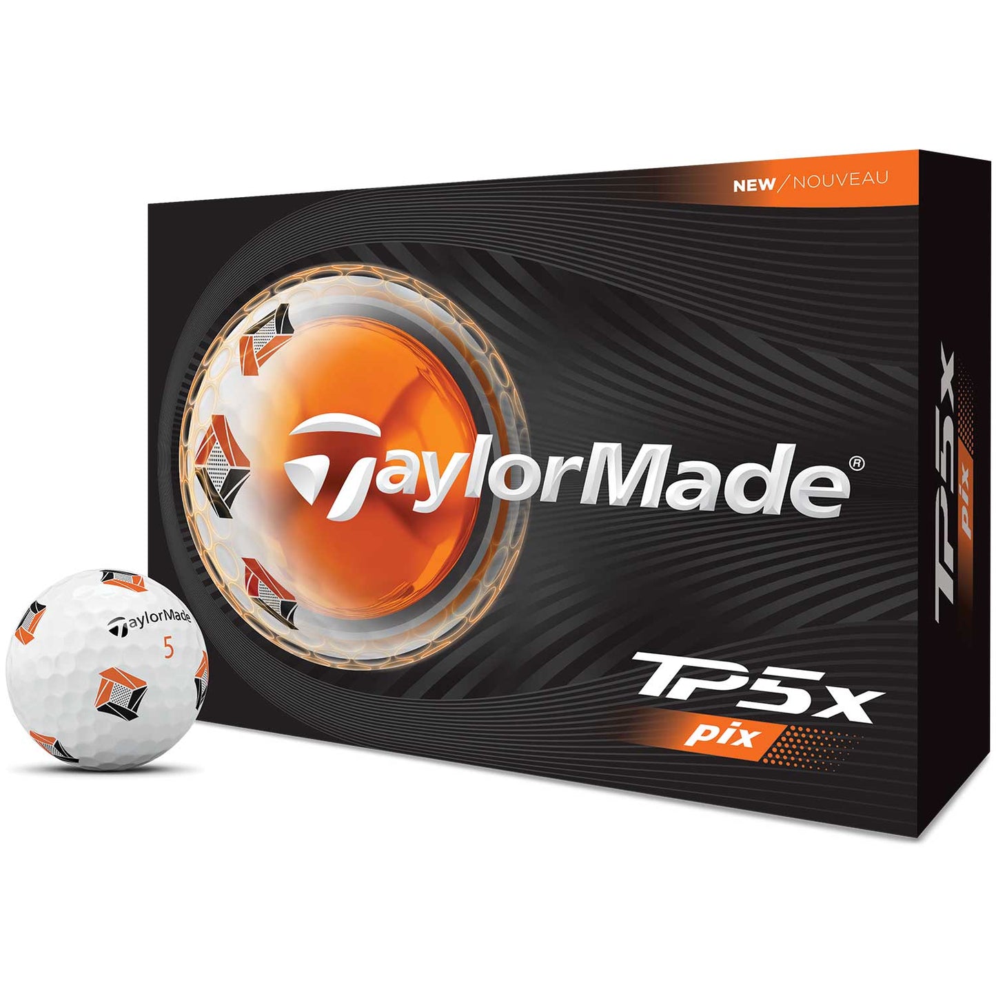 TaylorMade TP5x Pix Golf Balls