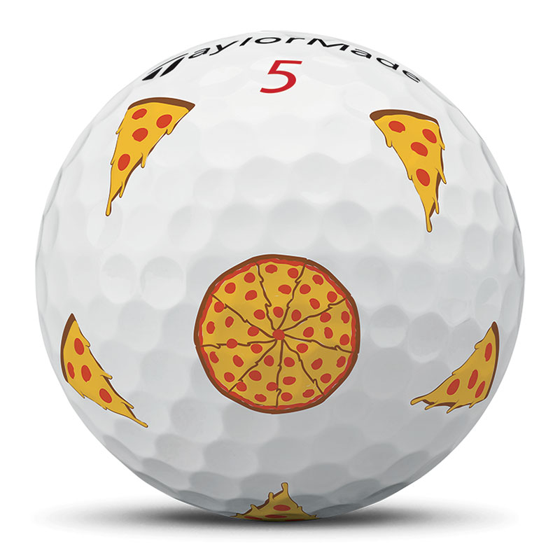 TaylorMade TP5x Pix Pizza Party Golf Balls