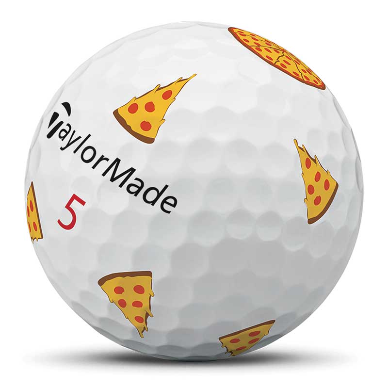 TaylorMade TP5x Pix Pizza Party Golf Balls