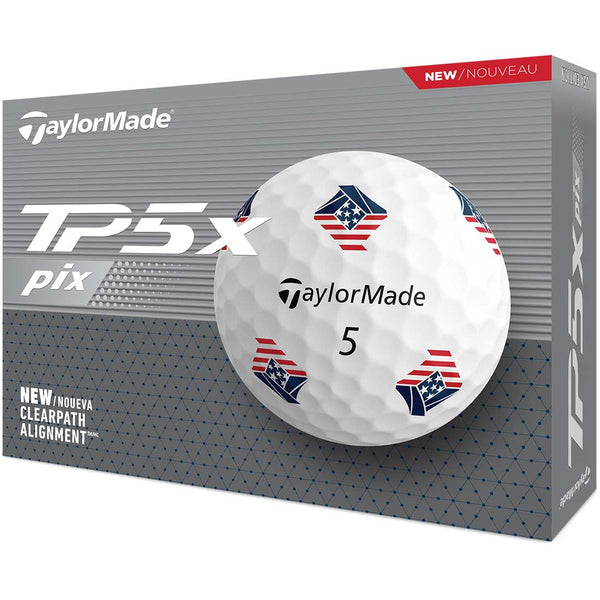 TaylorMade TP5x Pix USA Golf Balls – Golf Discount