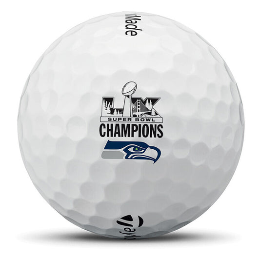 TaylorMade TP5x NFL Seahawks Super Bowl LX Champions Golf Balls