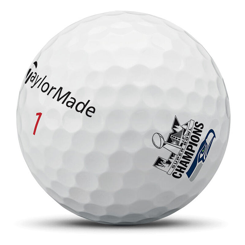 TaylorMade TP5x NFL Seahawks Super Bowl LX Champions Golf Balls