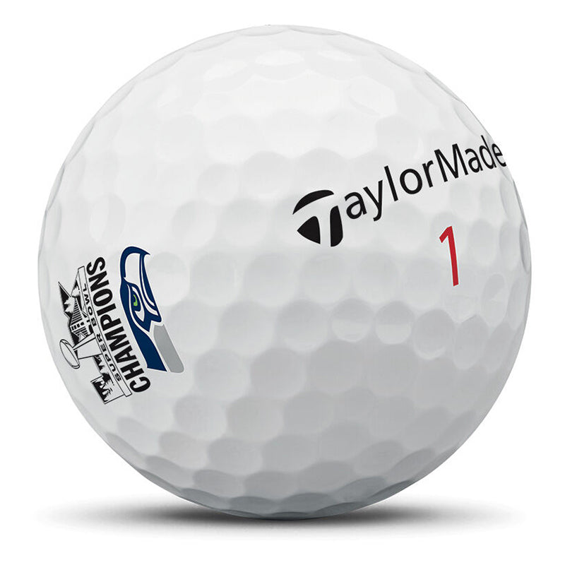TaylorMade TP5x NFL Seahawks Super Bowl LX Champions Golf Balls