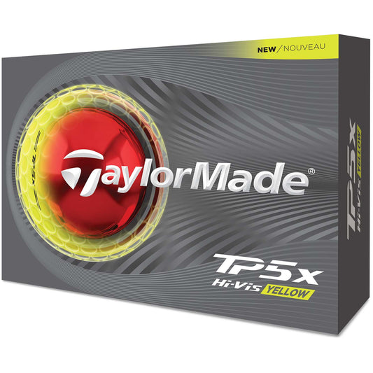 TaylorMade TP5x Yellow Golf Balls