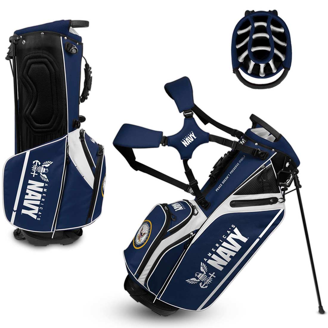 Team Effort Military Caddie Carry Hybrid Bag - Thumbnail 3