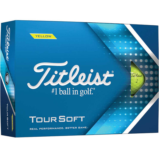 Titleist Prior Gen Tour Soft Yellow Golf Balls