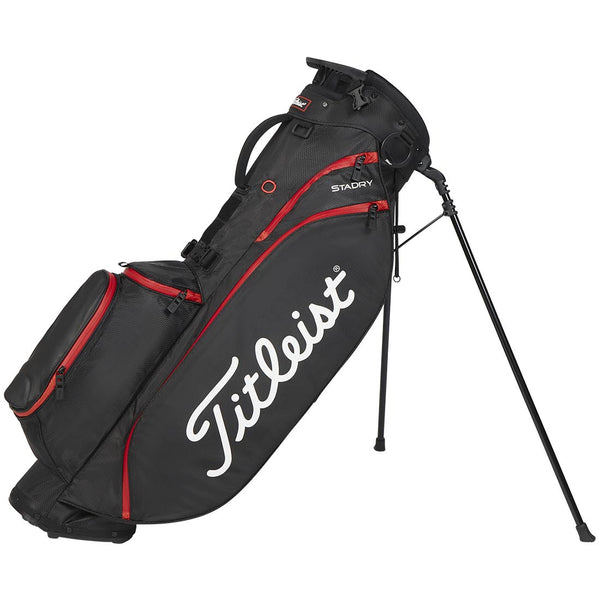 Titleist STADRY キャディバッグ ブラック/ピンク　フードなし Titleist Players 4 Stadry Stand Bag – Golf Discount