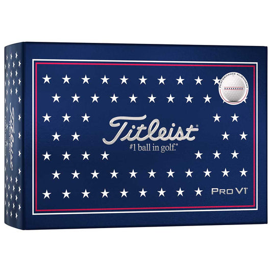 Titleist 2024 Pro V1 USA Limited Edition 6-Pack Golf Balls