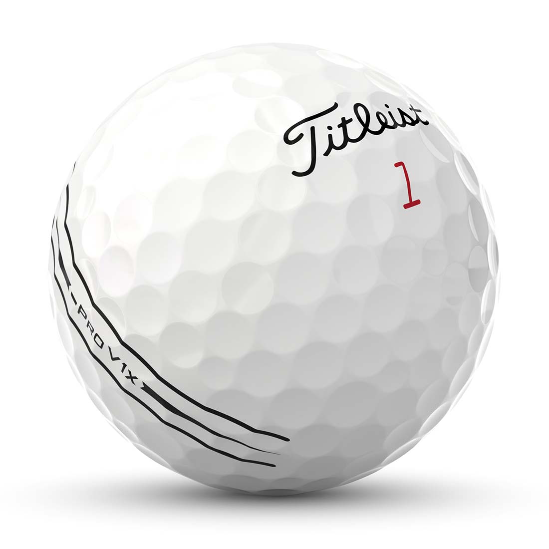 Titleist Pro V1x -Left Dash Enhanced Alignment Golf Balls