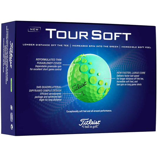 Titleist Tour Soft Green Golf Balls