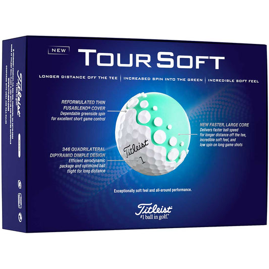 Titleist 2024 Tour Soft White Golf Balls