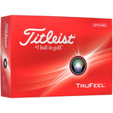 Titleist 2024 TruFeel Red Golf Balls