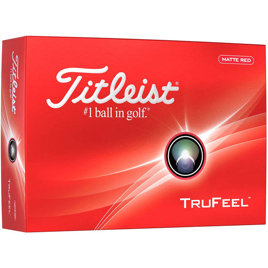 Titleist TruFeel Red Golf Balls