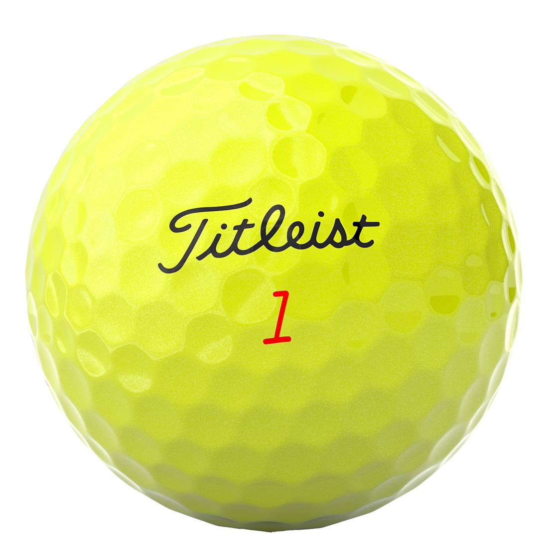 Titleist TruFeel Yellow Personalized Golf Balls