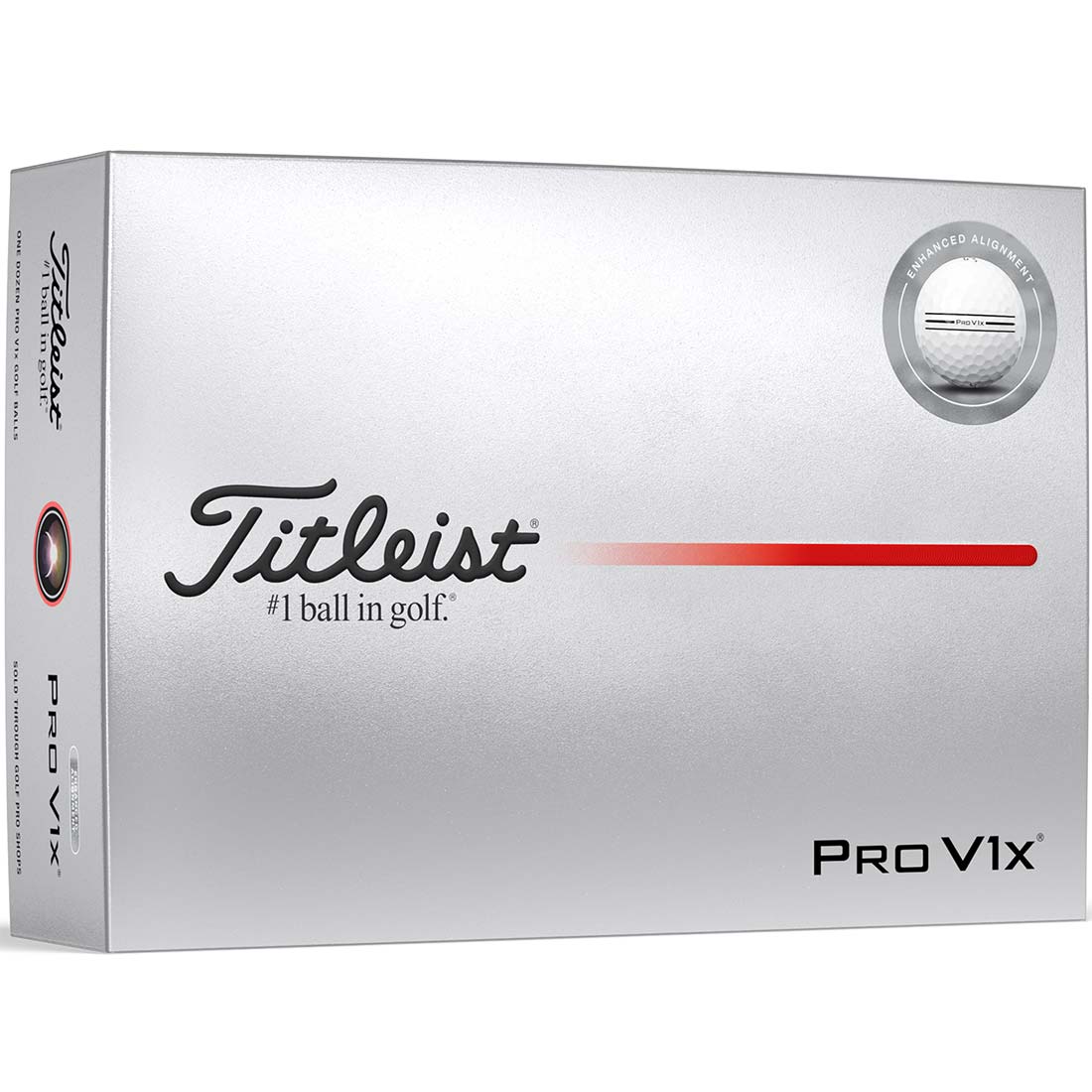 Titleist Pro V1x Enhanced Alignment Golf Balls