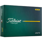 Titleist AVX Yellow Golf Balls
