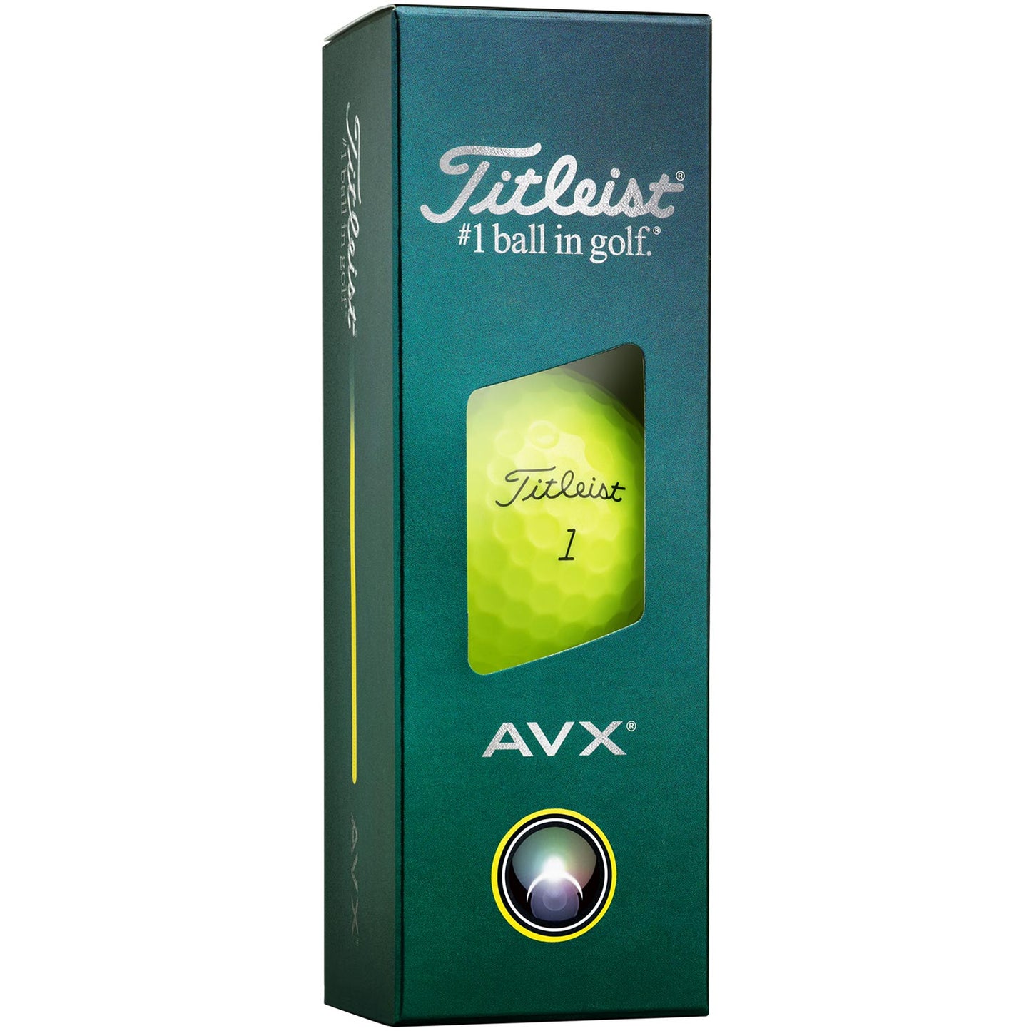 Titleist AVX Yellow Golf Balls
