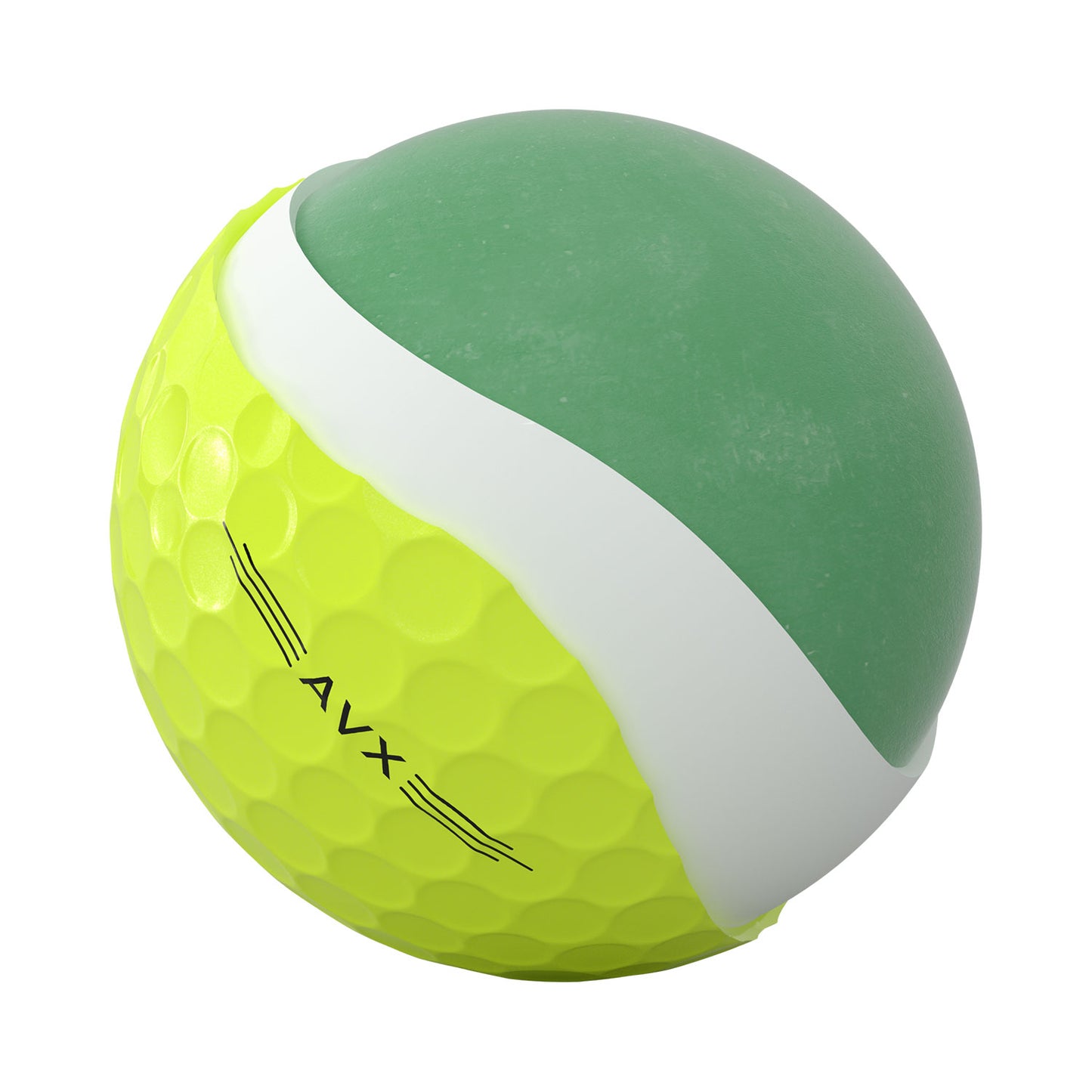 Titleist AVX Yellow Personalized Golf Balls