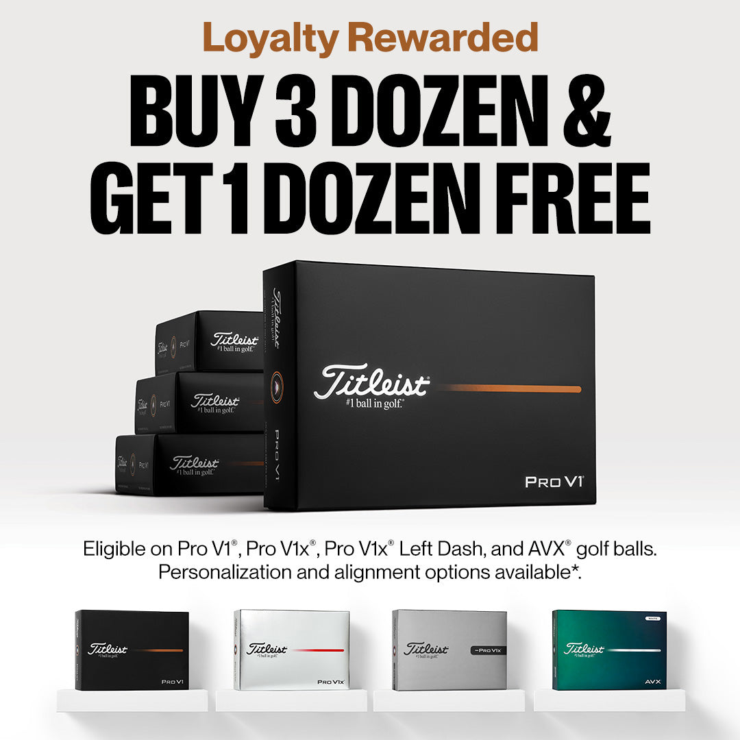 Titleist Loyalty Rewarded Personalized Golf Balls