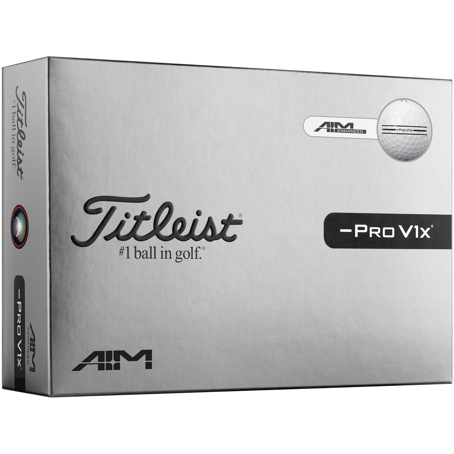 Titleist Pro V1x -Left Dash AIM Enhanced Personalized Golf Balls – Golf ...