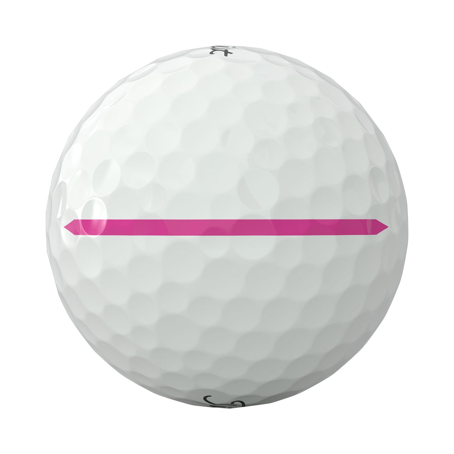 Titleist Pro V1x Left Dash Aim Performance Pink Line Golf Balls