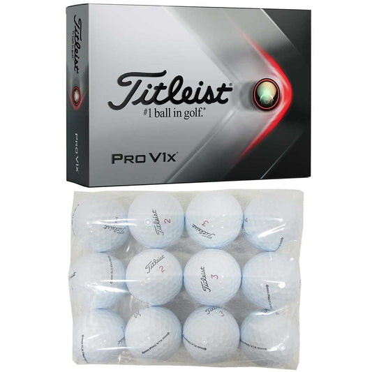 Titleist 2022 Pro V1x Logo Overrun Golf Balls