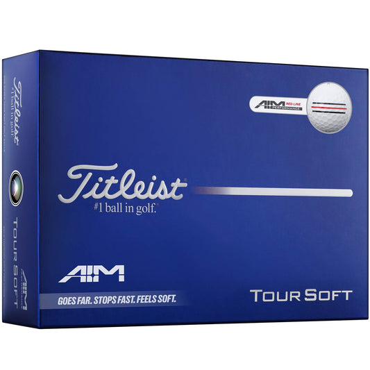 Titleist Tour Soft AIM Performance Blue Golf Balls