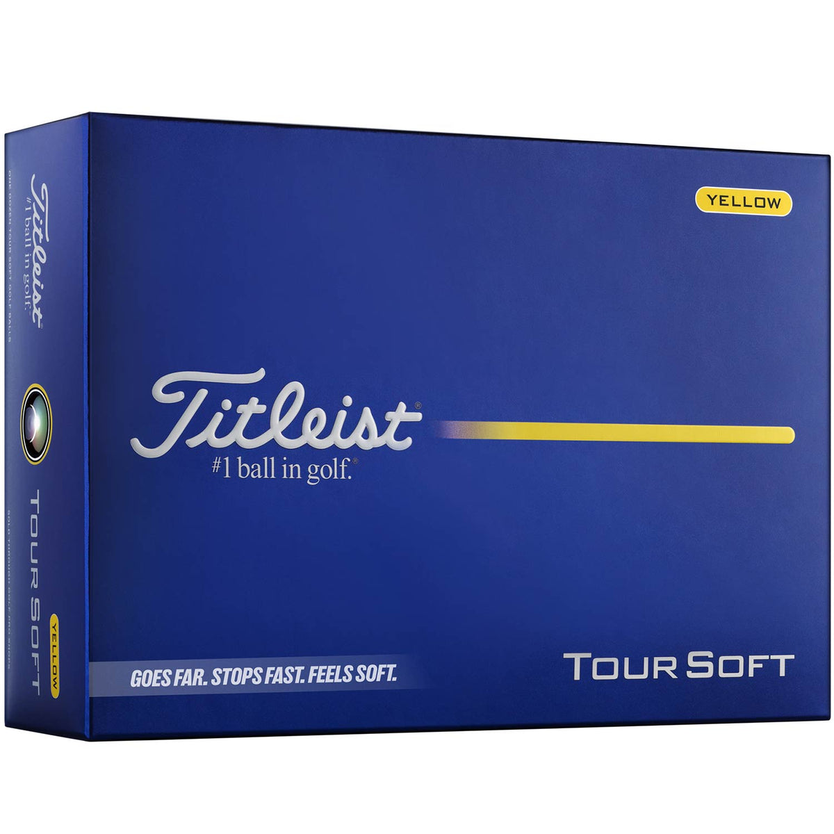 Titleist Tour Soft Yellow Golf Balls