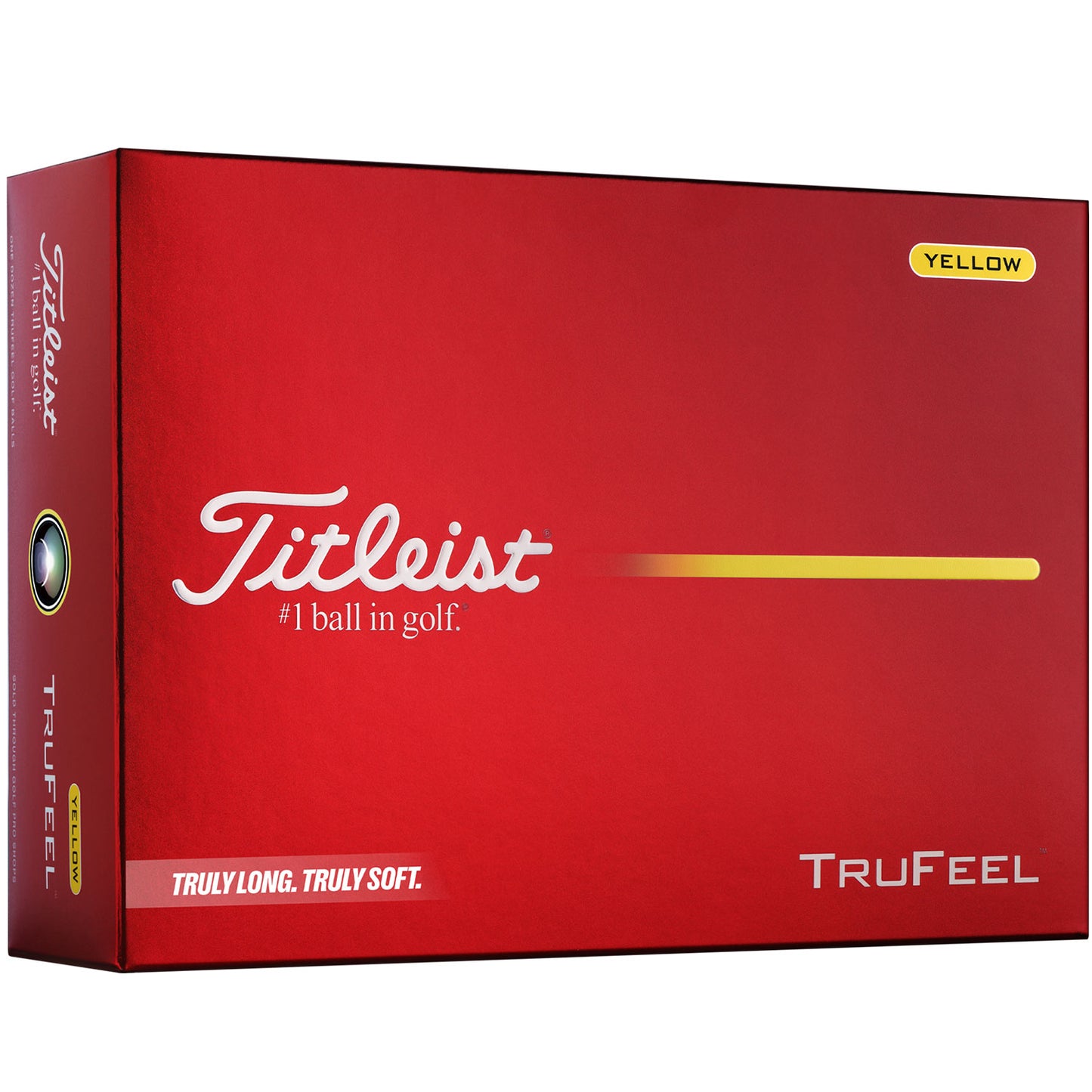 Titleist TruFeel Yellow Golf Balls
