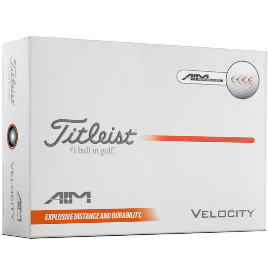 Titleist Velocity AIM Performance Golf Balls