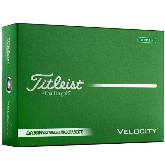 Titleist Velocity Green Golf Balls