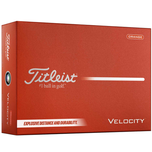 Titleist Velocity Orange Golf Balls