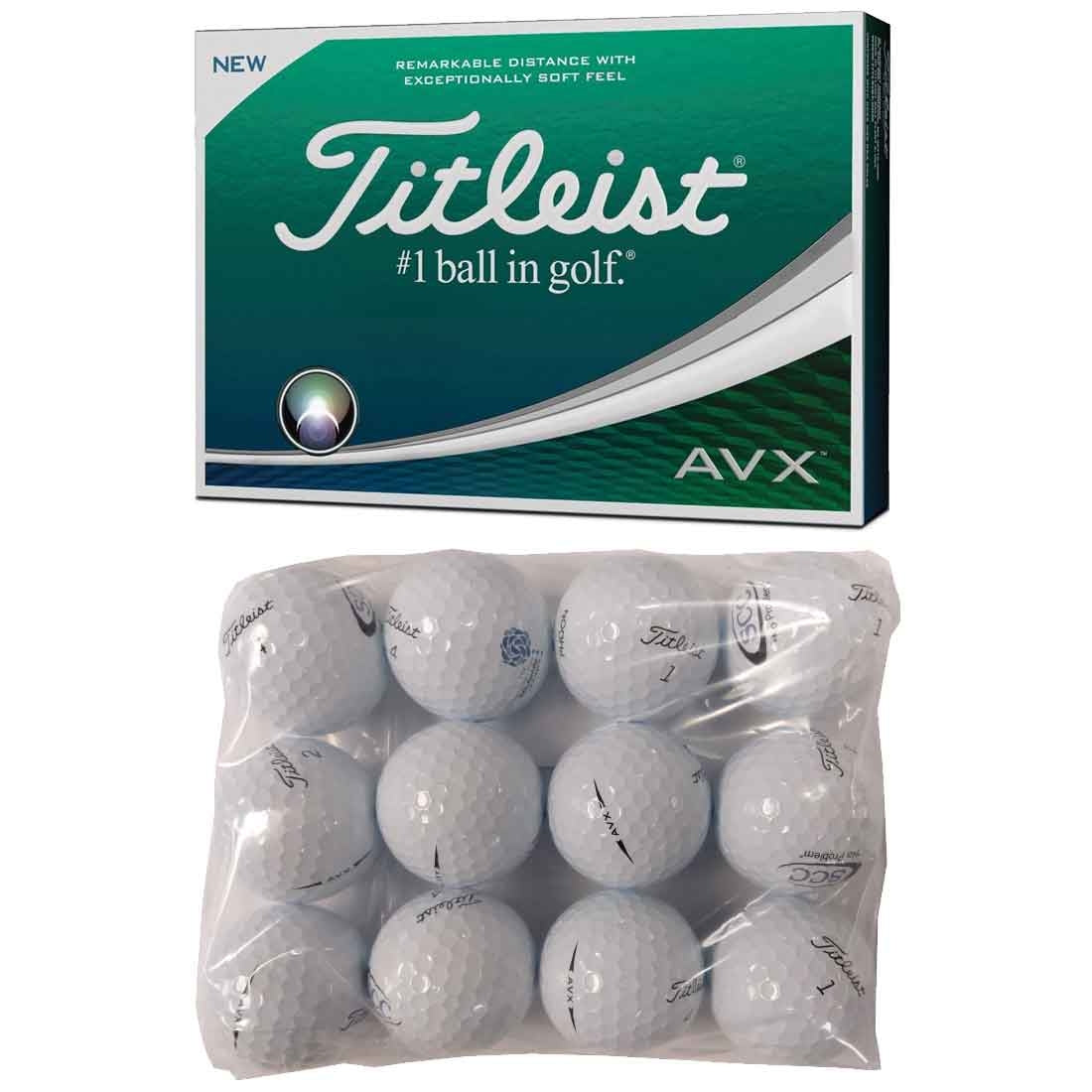Titleist Prior Generation AVX Logo Overrun Bagged Golf Balls