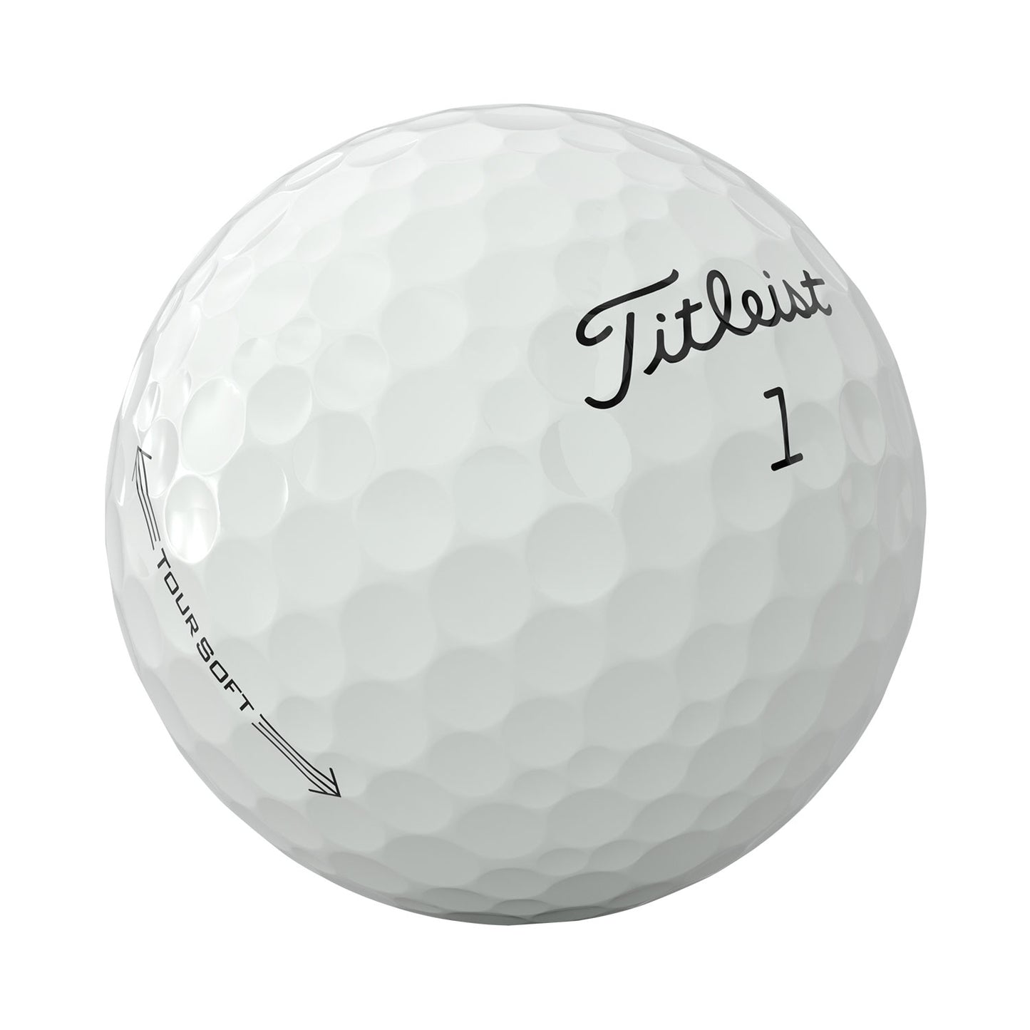 Titleist Tour Soft White Personalized Golf Balls