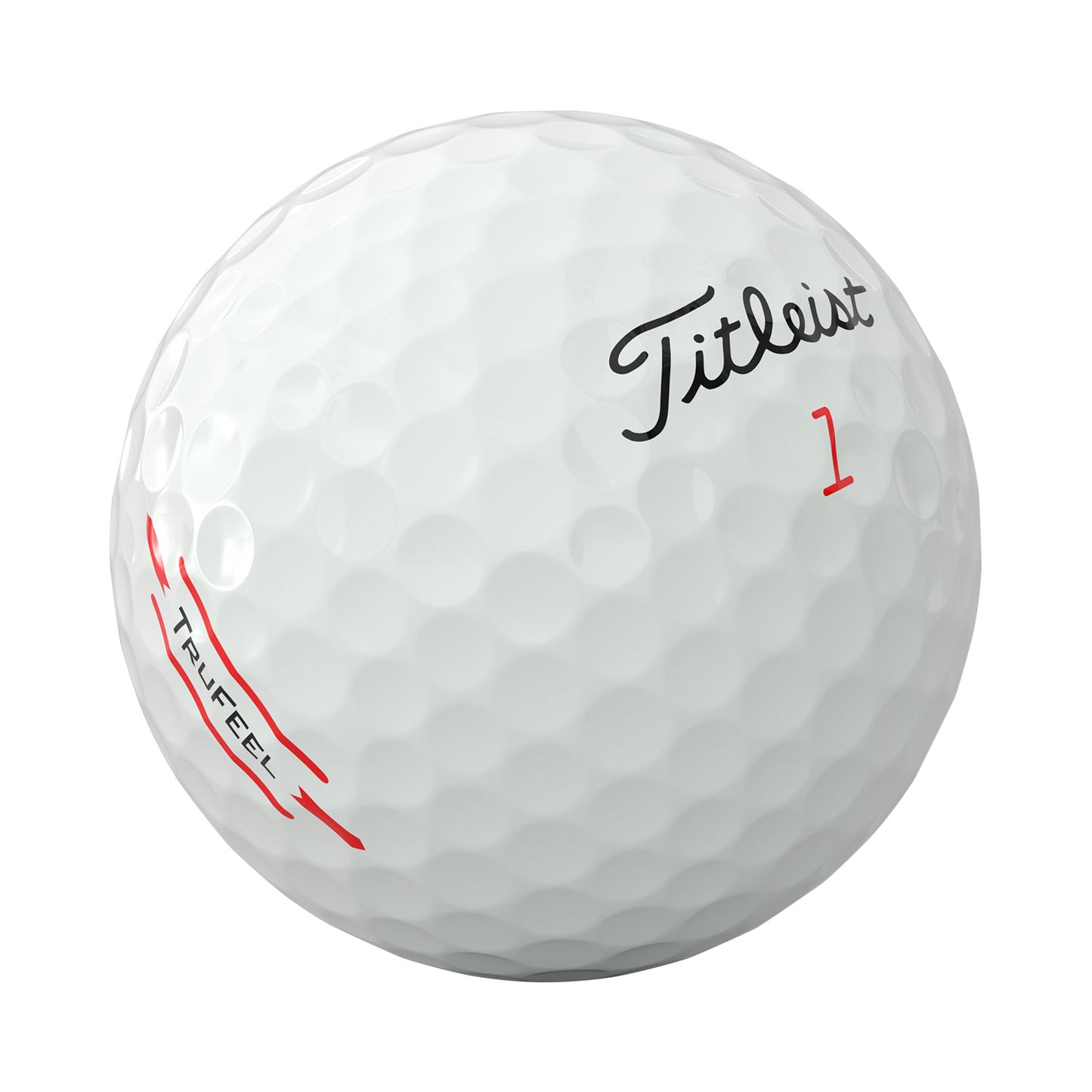 Titleist TruFeel White Personalized Golf Balls