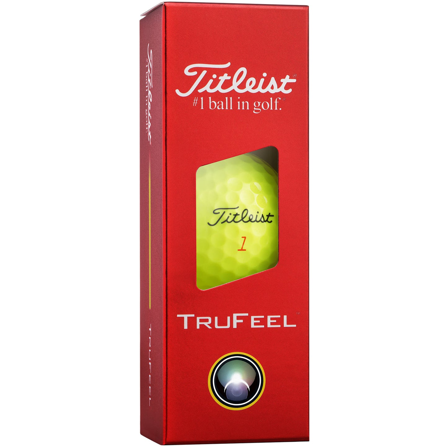 Titleist TruFeel Yellow Personalized Golf Balls