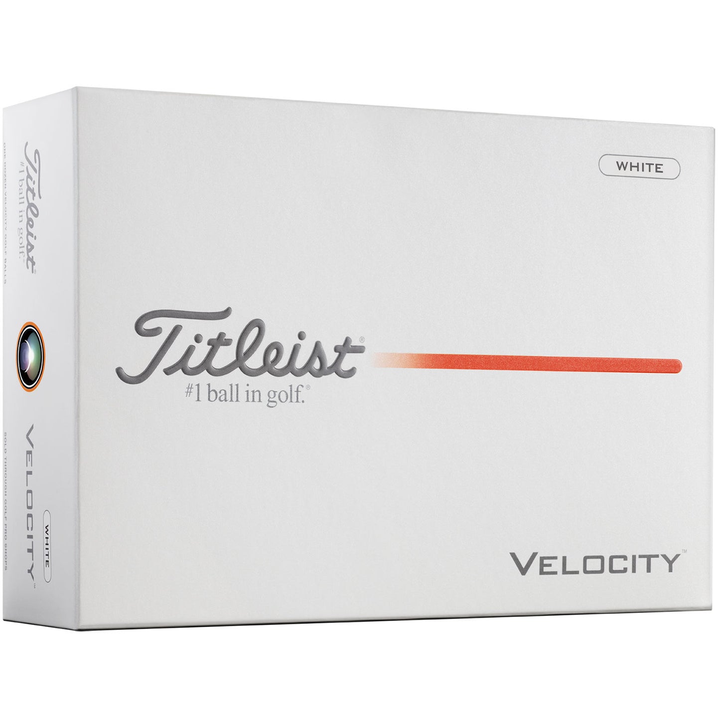 Titleist Velocity White Personalized Golf Balls
