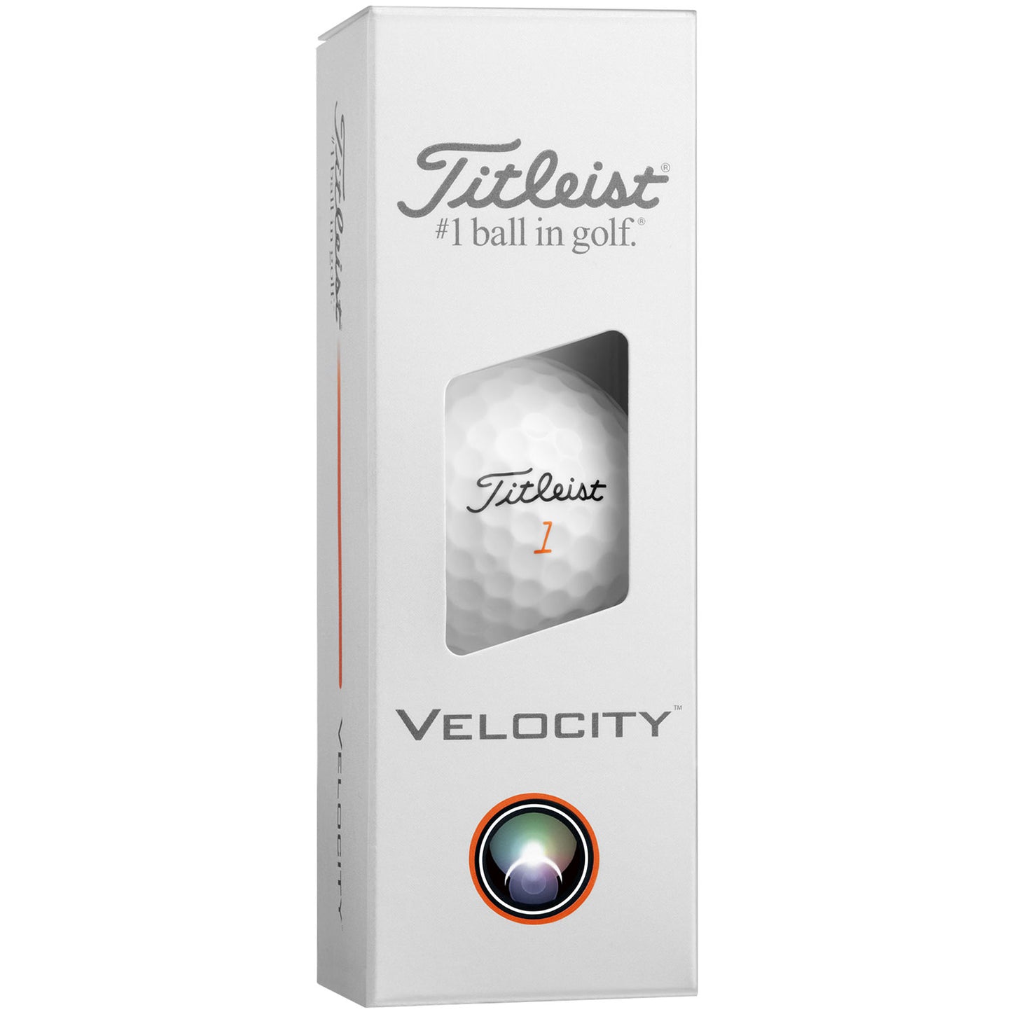 Titleist Velocity White Personalized Golf Balls