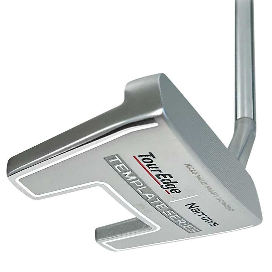 Tour Edge Template Series Narrows Silver Putter