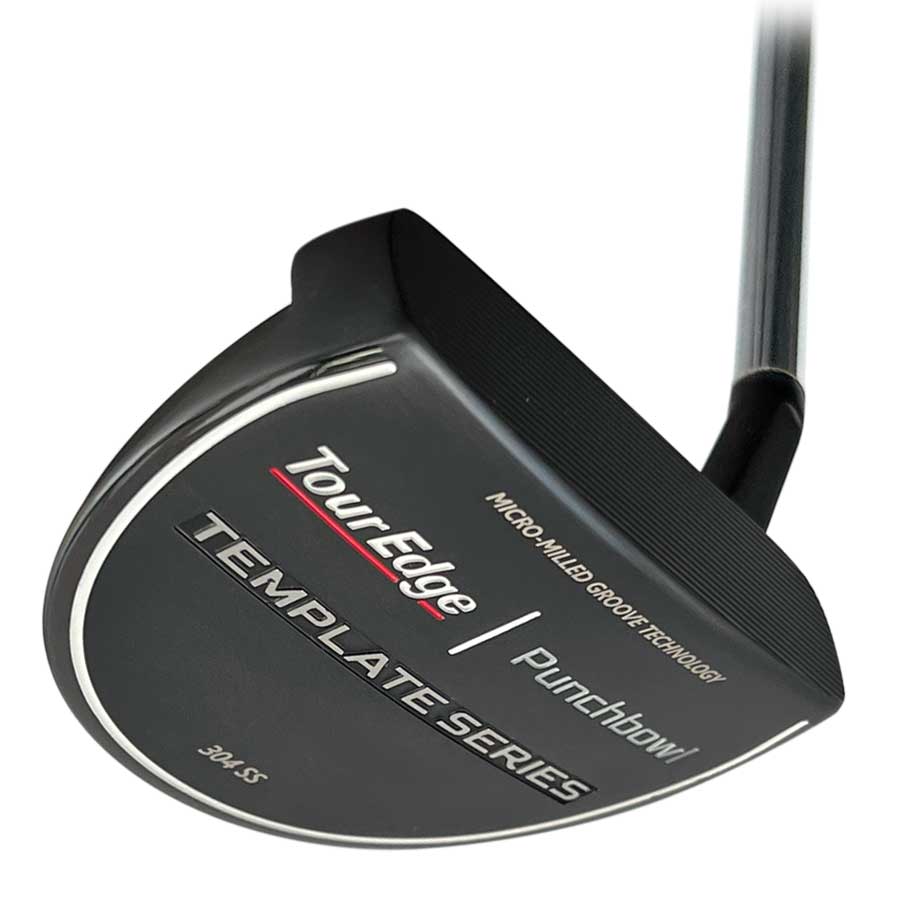 Tour Edge Template Series Punchbowl Black Putter