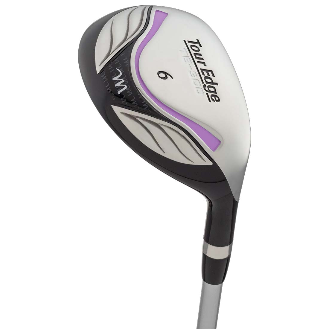 Tour Edge Women's TE-300 Moda Complete Set Silver/Lilac