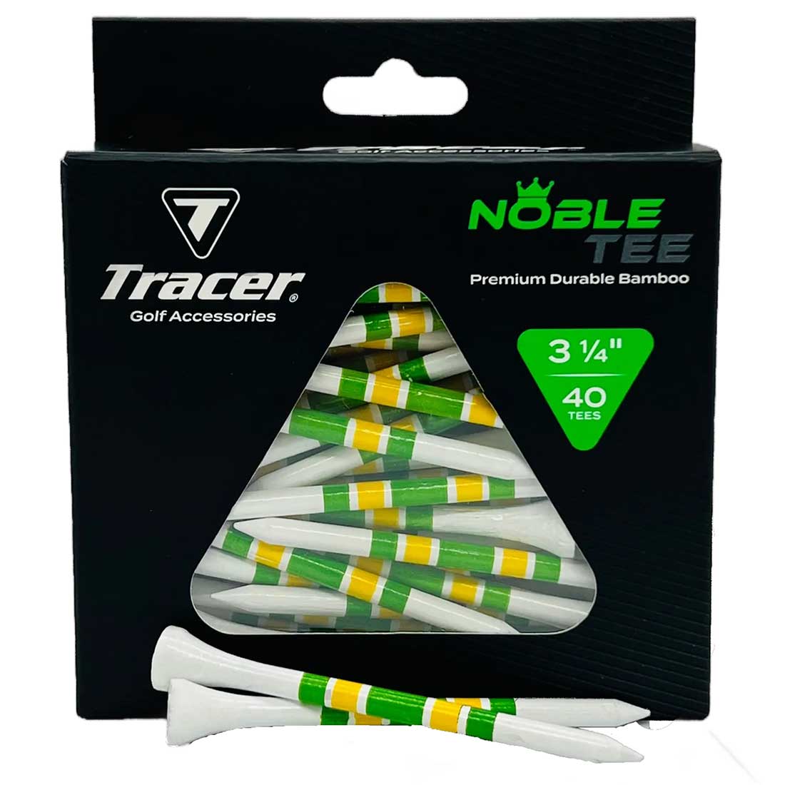 Tracer Noble Tees 3 1/4 Inch Golf Tees – Golf Discount