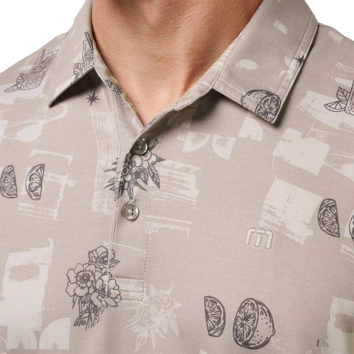 TravisMathew Featherweight Spritz Golf Polo